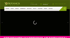 Desktop Screenshot of botanica.org